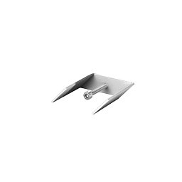 Obrázek pro produkt Držák pro zapuštěnou 3f lištu TRACK, 3.75 x 1.7 x 3.7 cm - FANEUROPE