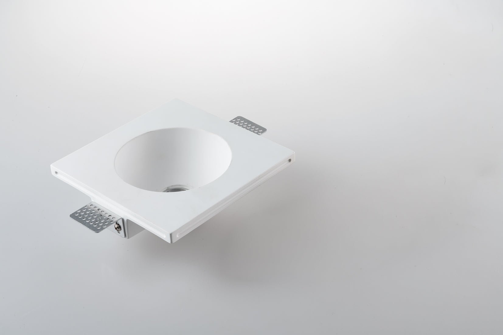 FAN INC-VULKAN-BASE Zápustné svítidlo Vulkan VULKAN, bílá, 16.5 × 6 × 16.5 cm - FANEUROPE