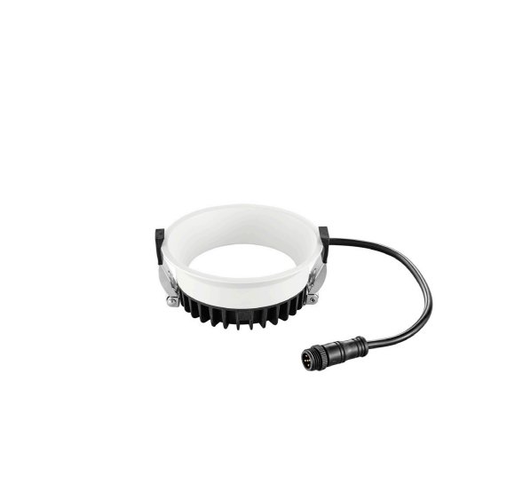 FAN INC-XANTO-R120-24V Zápustné svítidlo XANTO, 12W, RGBW, 24V DC, bílá, 12 × 4.7 cm - FANEUROPE
