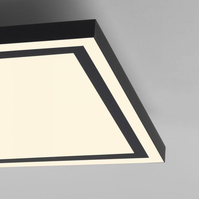Obrázek produktu LED stropní svítidlo 30x30cm, černá, dálkové ovládání, stmívatelné, CCT ovládané přes aplikaci Tuya 2700-5000K - JUST LIGHT 5 Obrázek produktu LED stropní svítidlo 30x30cm, černá, dálkové ovládání, stmívatelné, CCT ovládané přes aplikaci Tuya 2700-5000K - JUST LIGHT 5