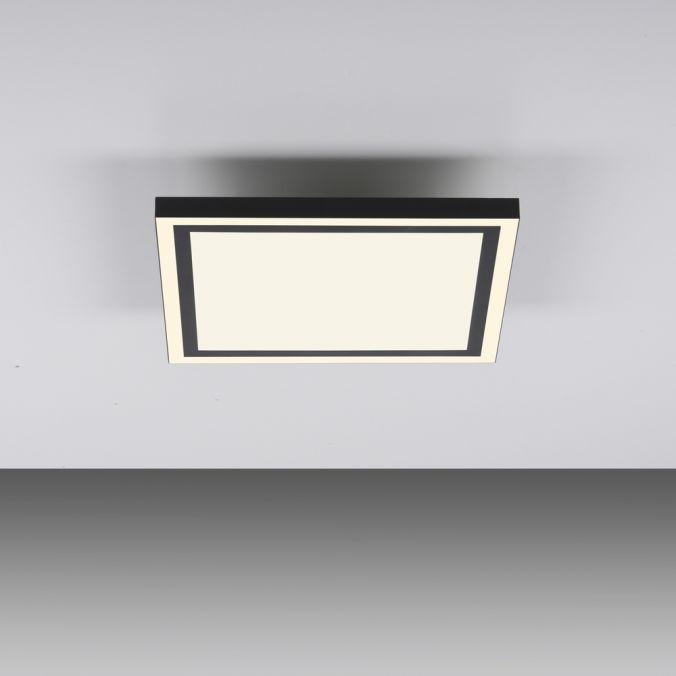 Obrázek produktu LED stropní svítidlo 30x30cm, černá, dálkové ovládání, stmívatelné, CCT ovládané přes aplikaci Tuya 2700-5000K - JUST LIGHT 10 Obrázek produktu LED stropní svítidlo 30x30cm, černá, dálkové ovládání, stmívatelné, CCT ovládané přes aplikaci Tuya 2700-5000K - JUST LIGHT 10