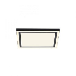 Obrázek pro produkt LED stropní svítidlo 30x30cm, černá, dálkové ovládání, stmívatelné, CCT ovládané přes aplikaci Tuya 2700-5000K - JUST LIGHT