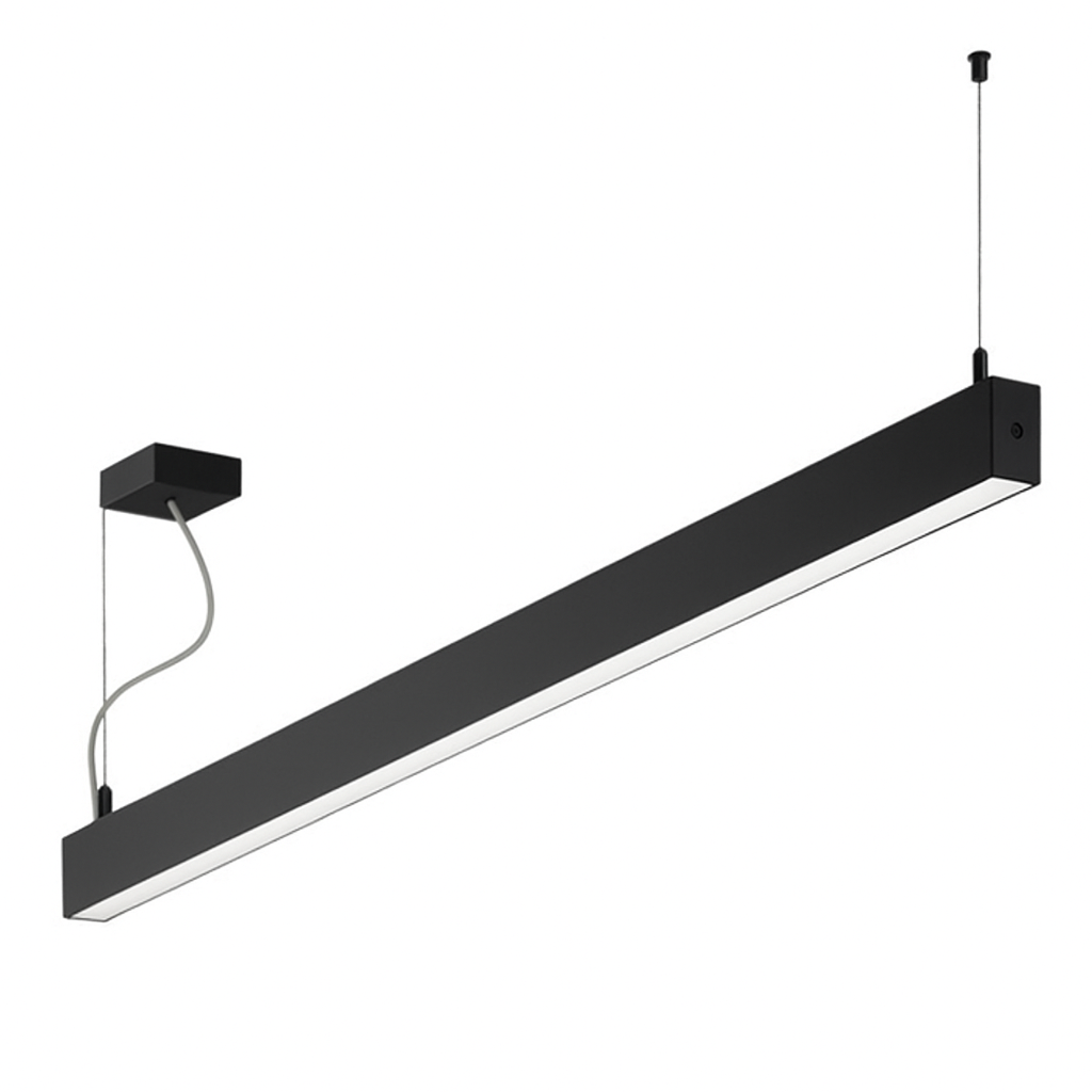 Levně HAL 35-500K-20GEE/830, B Závěsné svítidlo Lina35 LED-MODUL 14W 1380lm 3000K IP40 černé - HALLA