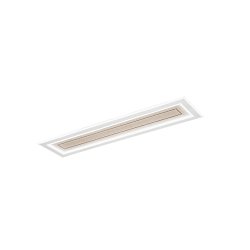 Obrázek pro produkt Stropní svítidlo Aux béžové PMMA, obdélník, 40 W, CCT 3000/4000/6500 K, 120 x 30 x 5,5 cm - FANEUROPE