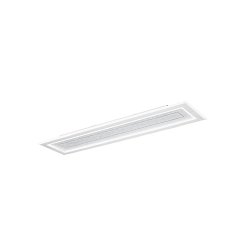 Obrázek pro produkt Stropní svítidlo Aux šedé PMMA, obdélník, 40 W, CCT 3000/4000/6500 K, 120 x 30 x 5,5 cm - FANEUROPE