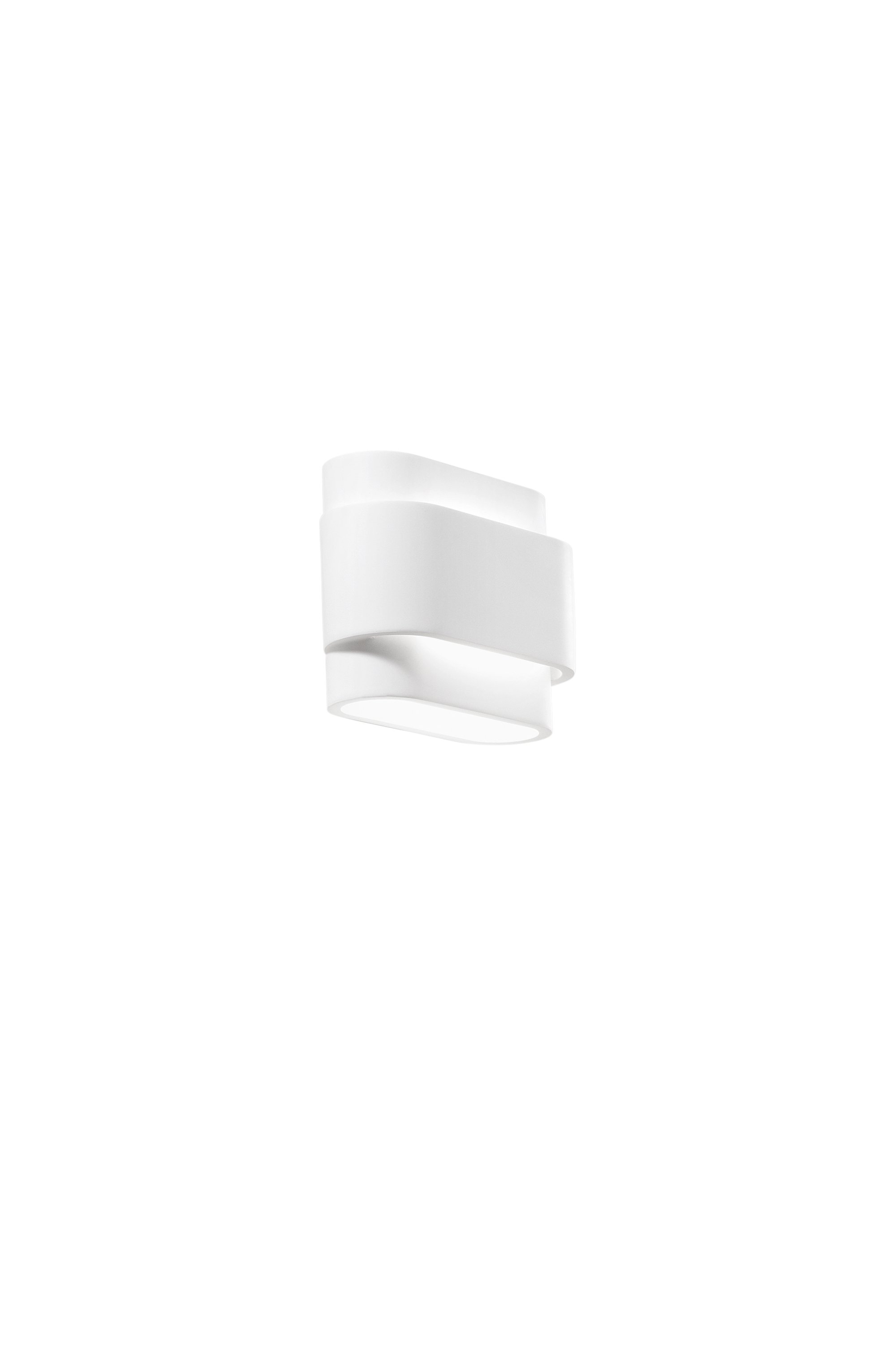 FAN I-LOOP-AP Nástěnné svítidlo Loop sádra, 2 x G9, 20 x 16 x 9 cm - FANEUROPE
