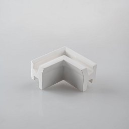 Obrázek pro produkt Úhlová spojka L pro sádrokartonový profil Gesso pro LED vč. Anima (hliník/plast), 11 x 6,1 cm - FANEUROPE