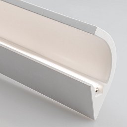 Obrázek pro produkt Profil Gimel bílý - sádrový a hliníkový s opálovým difuzorem, 100 x 12,7 x 9,5 cm - FANEUROPE