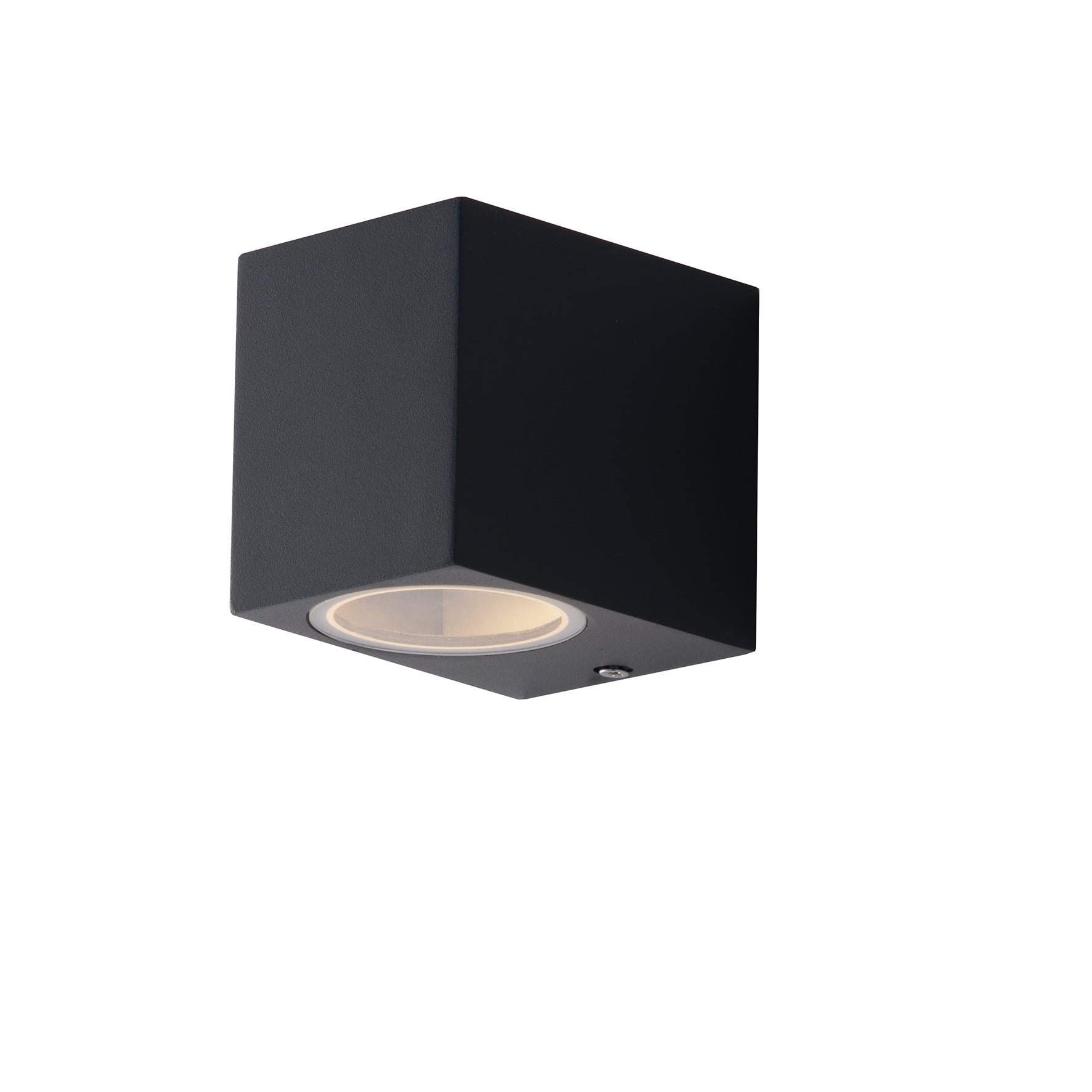 FAN I-QUBO-AP1 ANT Venkovní nástěnné svítidlo Qubo antracitové, 1xGU10, IP54, 9,3 x 8 x 6,7 cm - FANEUROPE