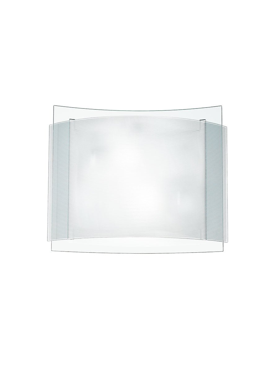 FAN I-RIGHE/PL40 Stropní svítidlo Righe bílé, 3xE27, 38 x 7,5 x 35 cm - FANEUROPE