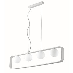 Obrázek pro produkt Závěsné svítidlo Roxy bílá, 4xG9, 100 x 10 x 120 cm - FANEUROPE