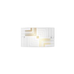 Obrázek pro produkt Nástěnné svítidlo SEVENTY bílá, 2xE14, 35 x 8 x 20 cm - FANEUROPE