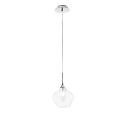 Obrázek pro produkt Závěsné svítidlo SKYLINE průhledná, 1xG9, 16,7 x 120 cm - FANEUROPE