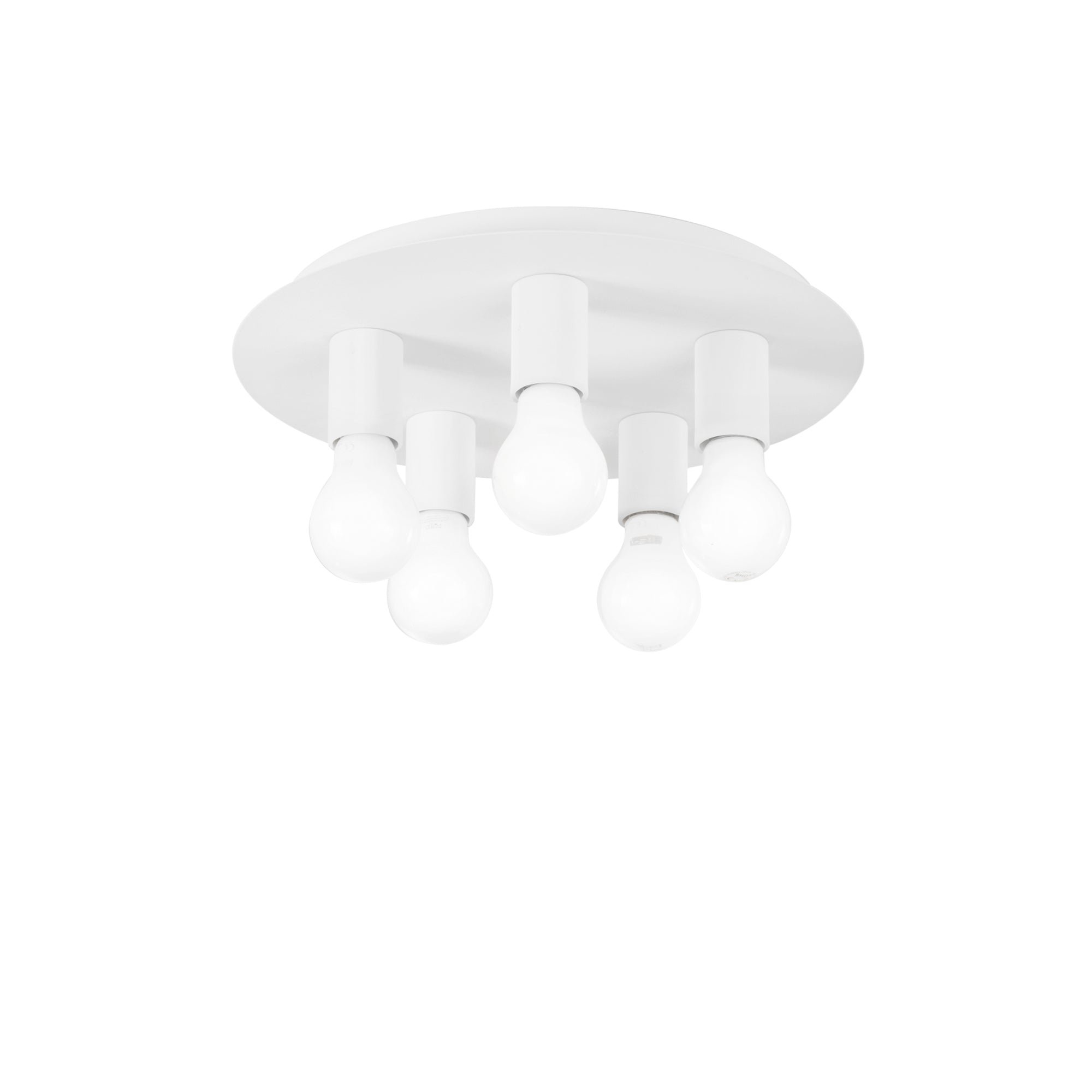 FAN I-STRIKE-PL5-BCO Stropní svítidlo STRIKE bílá, 5xE27, 35x86 cm - FANEUROPE (obrázek 3)