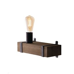 Obrázek pro produkt Nástěnné svítidlo TEXAS černá, 1xE27, 30 x 11 x 12,5 cm - FANEUROPE