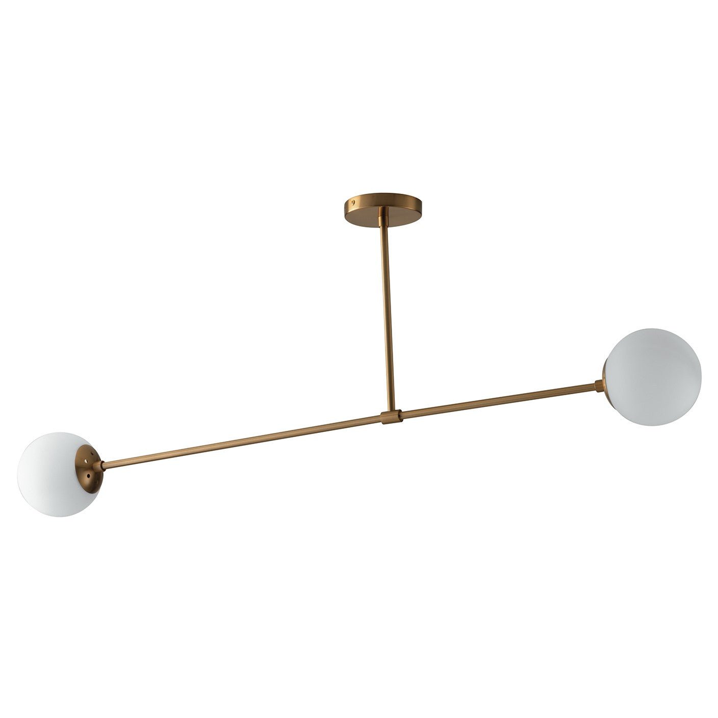 FAN I-THEMYS-T2 Závěsné svítidlo THEMYS zlatá, 2xE14, 120 x 170 cm - FANEUROPE