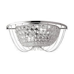 Obrázek pro produkt Nástěnné svítidlo VIENNA chrom, 2xE14, 35 x 20 x 13,5 cm - FANEUROPE