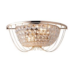 Obrázek pro produkt Nástěnné svítidlo VIENNA zlatá, 2xE14, 35 x 20 x 13,5 cm - FANEUROPE