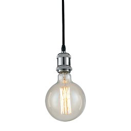 Obrázek pro produkt Závěsné svítidlo VINTAGE chrom, 1xE27, 126 cm - FANEUROPE