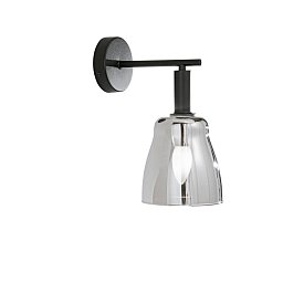 Obrázek pro produkt Nástěnné svítidlo WEIZEN černá, 1xE14, 14 x 18 x 29 cm - FANEUROPE