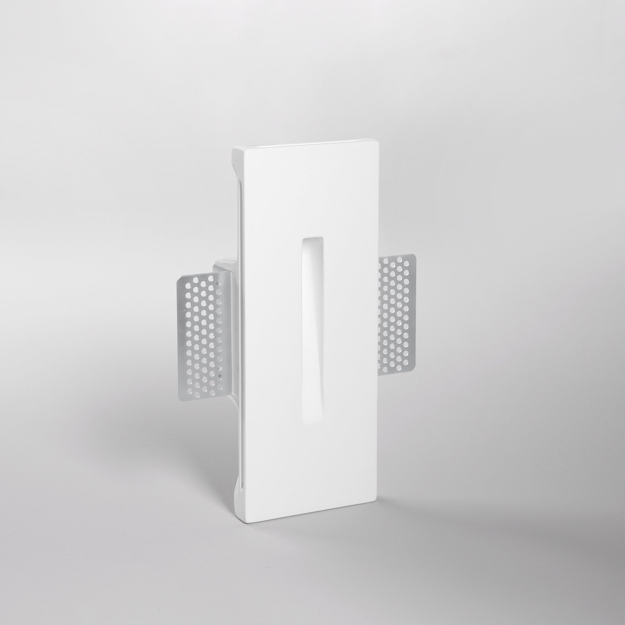 FAN INC-ELLE-20M Vestavné LED svítidlo do zdi Elle sádra, 1.5 W, 100 lm, 4000 K, driver není součástí, 200 x 80 x 40 mm - FANEUROPE