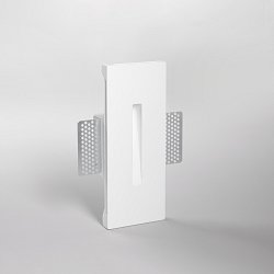 Obrázek pro produkt Vestavné LED svítidlo do zdi Elle sádra, 1.5 W, 100 lm, 4000 K, driver není součástí, 200 x 80 x 40 mm - FANEUROPE