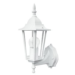 Obrázek pro produkt Venkovní nástěnné svítidlo UP MILANO bílá, 1xE27, IP44, 20,8 x 36 x 17 cm - FANEUROPE