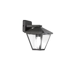 Obrázek pro produkt Venkovní nástěnné svítidlo DOWN PRISMA antracit, 1xE27, IP44, 19,1 x 21,8 x 16 cm - FANEUROPE