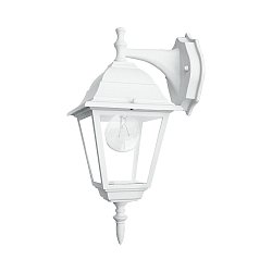 Obrázek pro produkt Venkovní nástěnné svítidlo DOWN ROMA bílá, 1xE27, IP44, 19,5 x 35 x 14,6 cm - FANEUROPE
