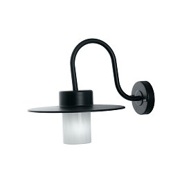Obrázek pro produkt Venkovní nástěnné svítidlo YORK černá, 1xE27, IP44, 39,5 x 30 x 31,5 cm - FANEUROPE