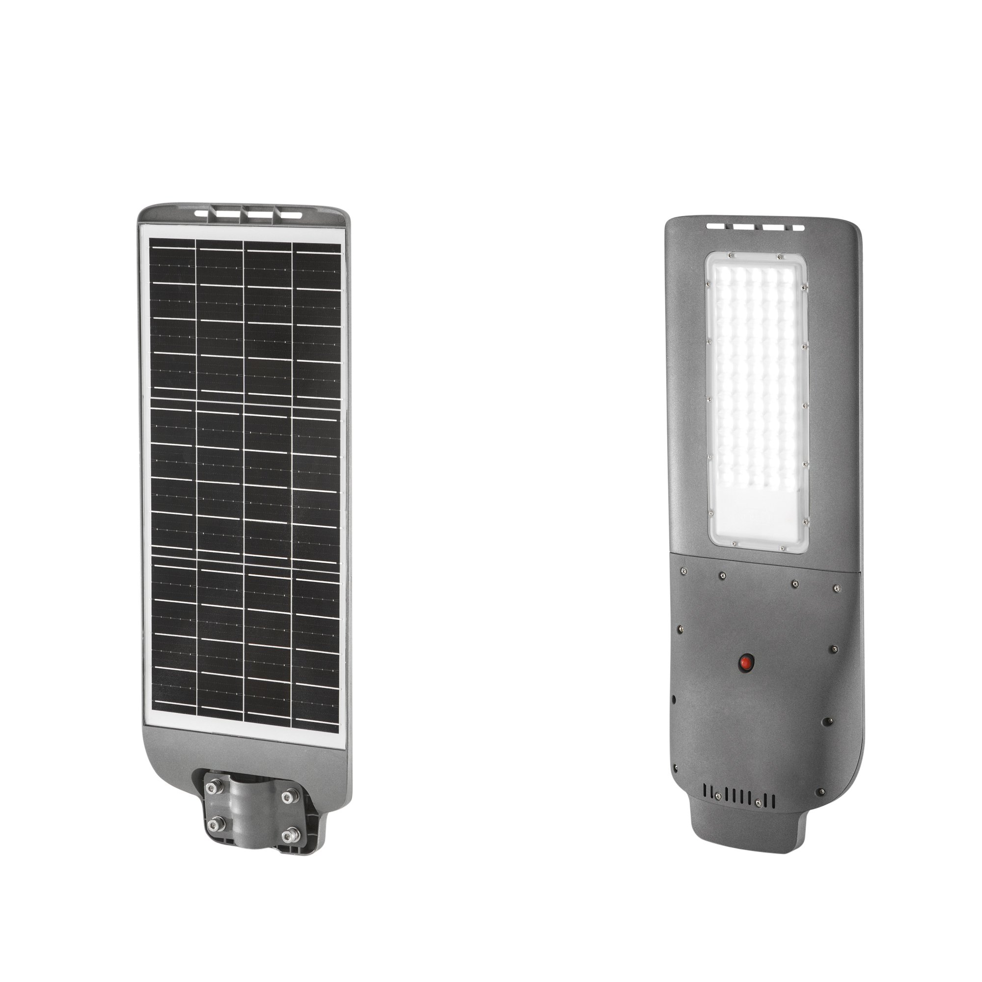 FAN LED-AUREUS-20C-SOLAR Veřejné solární osvětlení AUREUS, 20 W, vestavěný solární panel, pohybové čidlo, dálkové ovládání, 1600 lm, 3000 K, IP65 - FANEUROPE