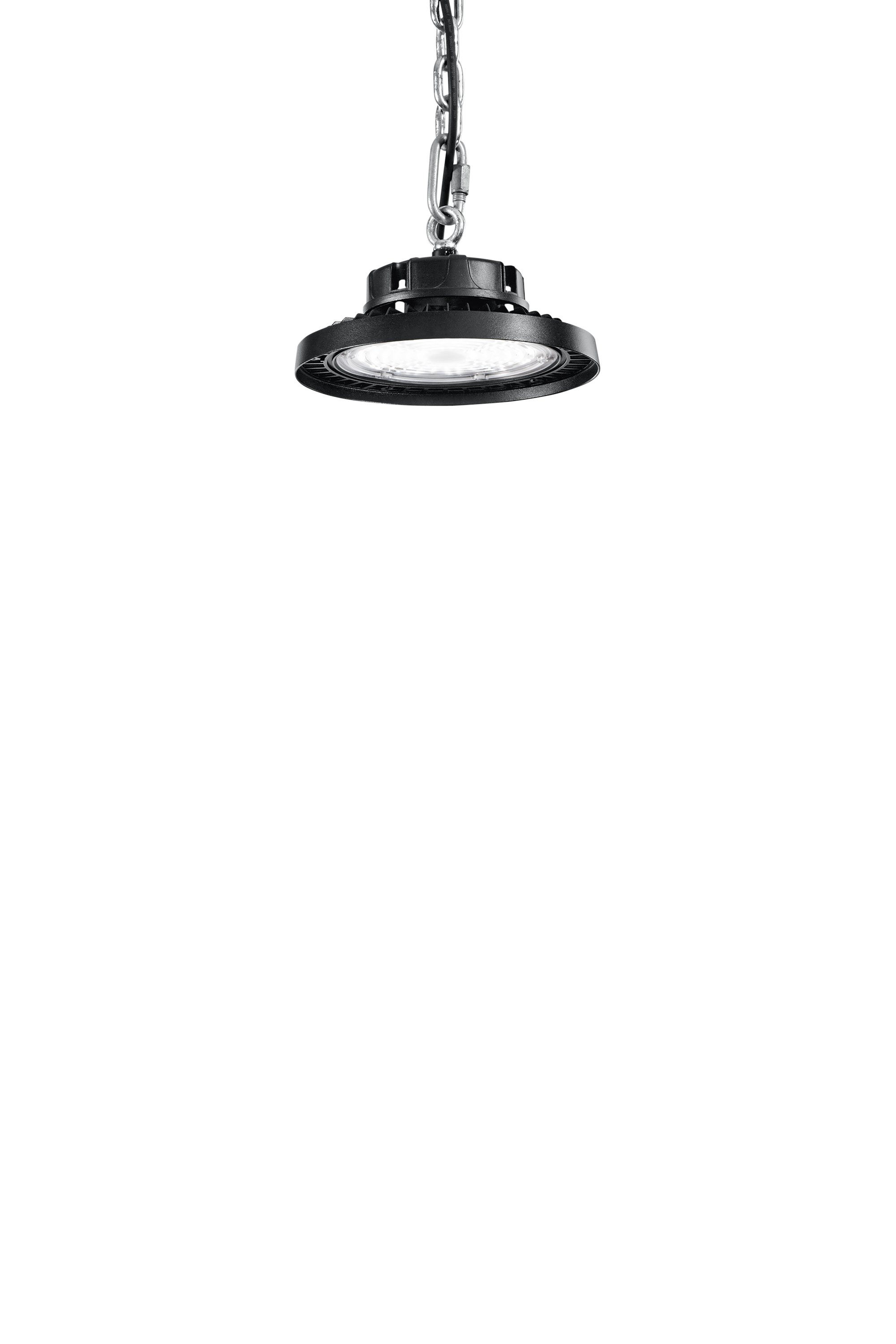 FAN LED-AVROCAR-100 Stropní svítidlo Avrocar černý hliník, 100 W, 15000 lm, 4000 K, 237 mm - FANEUROPE