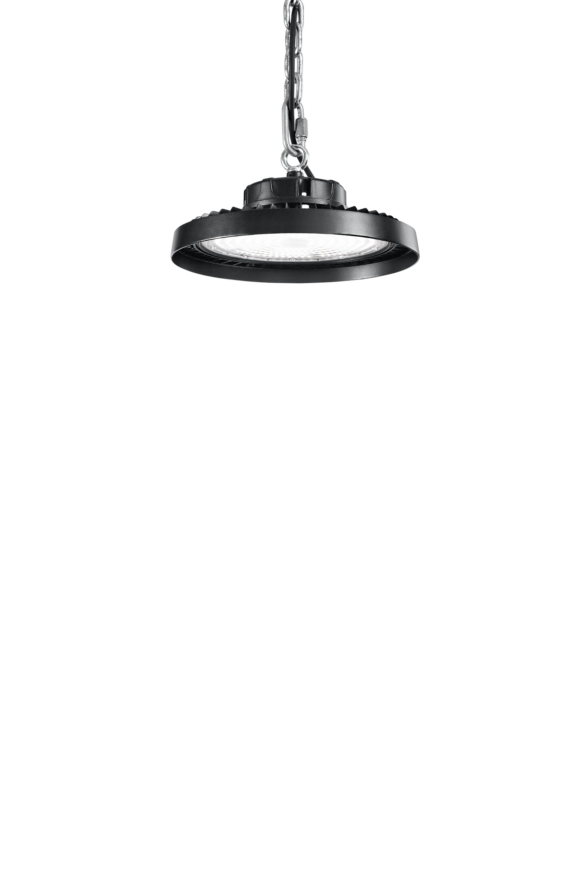 FAN LED-AVROCAR-200 Stropní svítidlo Avrocar černý hliník, 200 W, 30000 lm, 4000 K, 300 mm - FANEUROPE