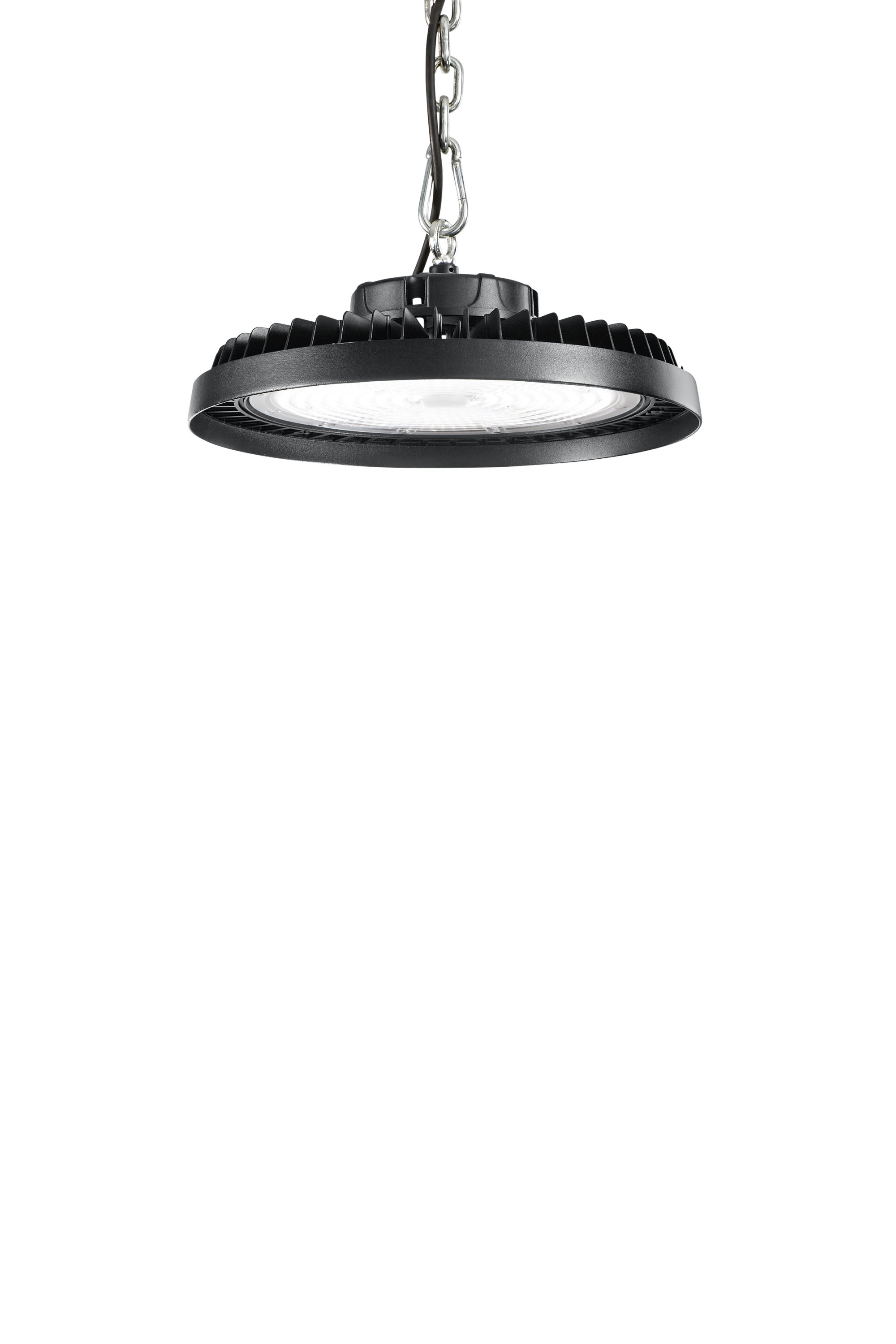 FAN LED-AVROCAR-300 Stropní svítidlo Avrocar černý hliník, 300 W, 45000 lm, 4000 K, 385 mm - FANEUROPE