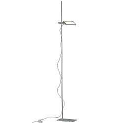 Obrázek pro produkt Stojací lampa PIANTANA LED BOOK šedá, 18 W, 1820 lm, 3200 K, 25 x 16 x 182 cm - FANEUROPE