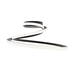 Obrázek pro produkt Stropní LED svítidlo COASTER černá, 40 W, 5440 lm, CCT, 50 x 22 cm - FANEUROPE