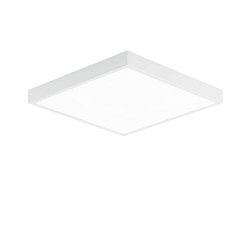 Obrázek pro produkt Koupelnové stropní svítidlo DOMO bílá, akrylát/hliník, 24 W, 2700 lm, 4000 K, IP44, 24 x 24 x 2,4 cm - FANEUROPE