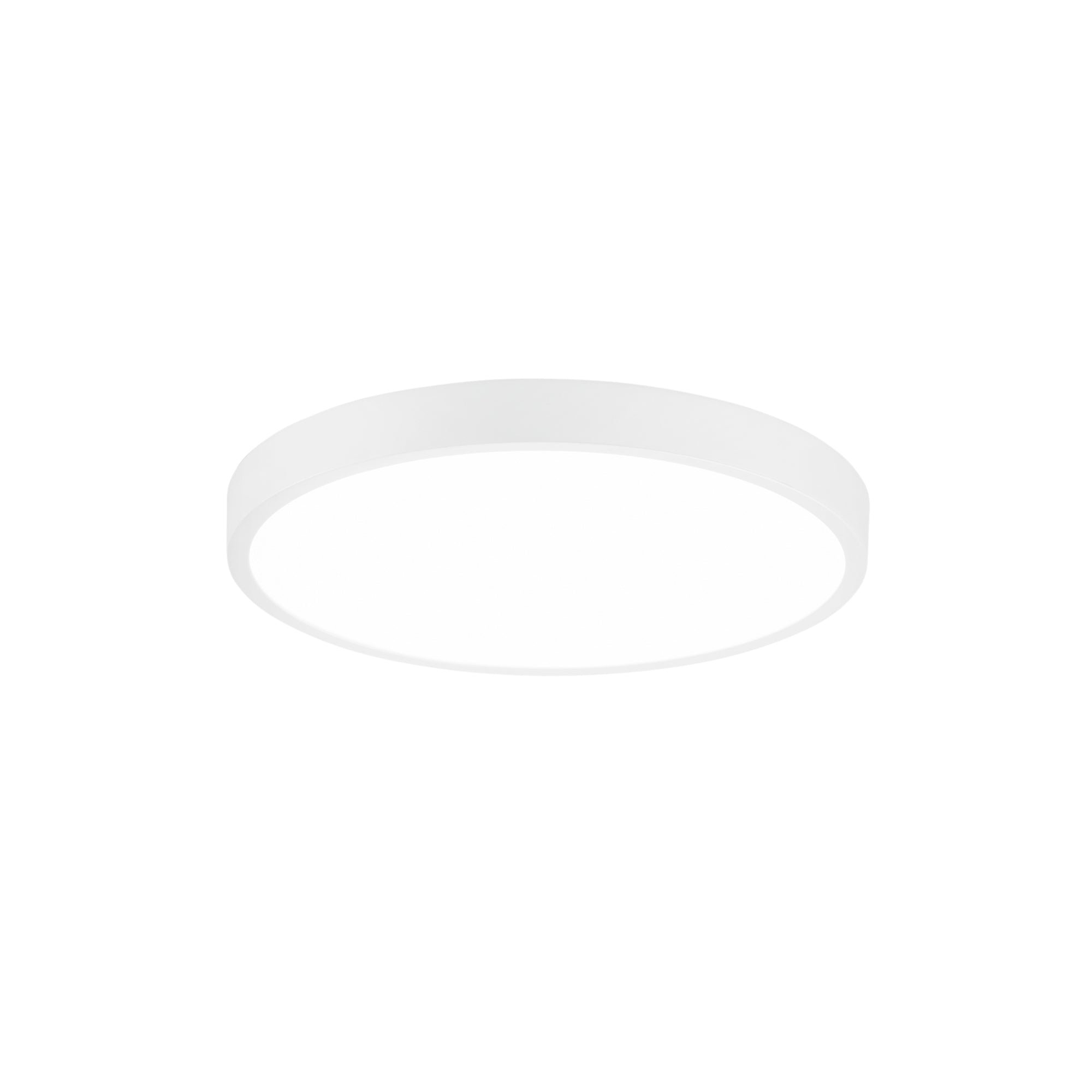 FAN LED-DOMO-R24-BCO Koupelnové stropní svítidlo DOMO bílá, 24 W, 2700 lm, 4000 K, IP44, 24 x 2,4 cm - FANEUROPE