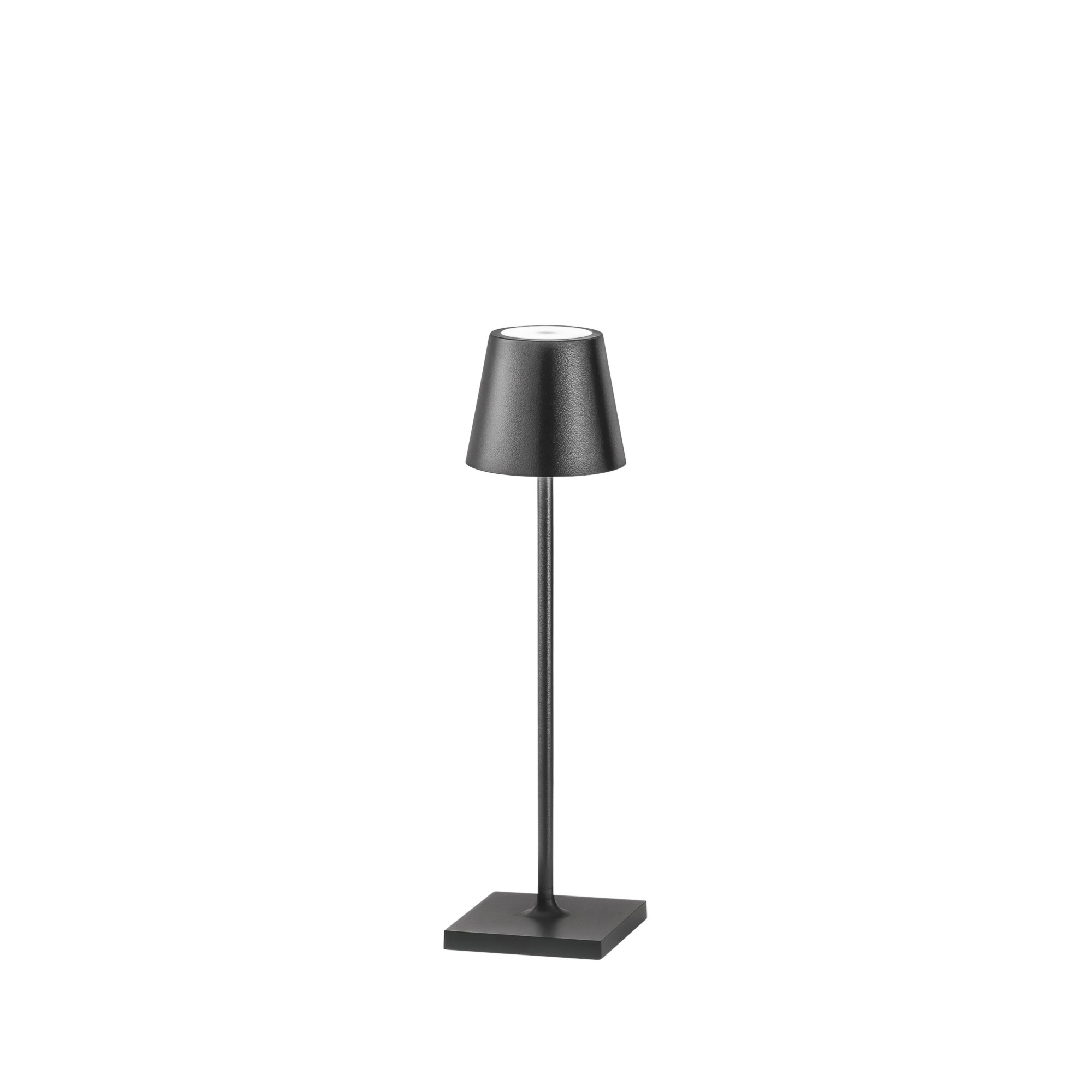 FAN LED-DRINK-S-NER Nabíjecí venkovní svítidlo DRINK‑S černá, LED 1,5 W, 165 lm, integrovaná baterie 1900 mAh - FANEUROPE