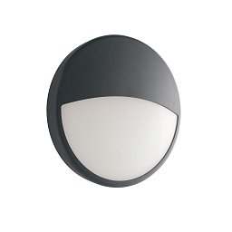 Obrázek pro produkt Venkovní nástěnné svítidlo LED EVER antracit, polykarbonát, 20 W, 2500 lm, 3000/4000 K, IP65, 22,1 x 7,2 cm - FANEUROPE