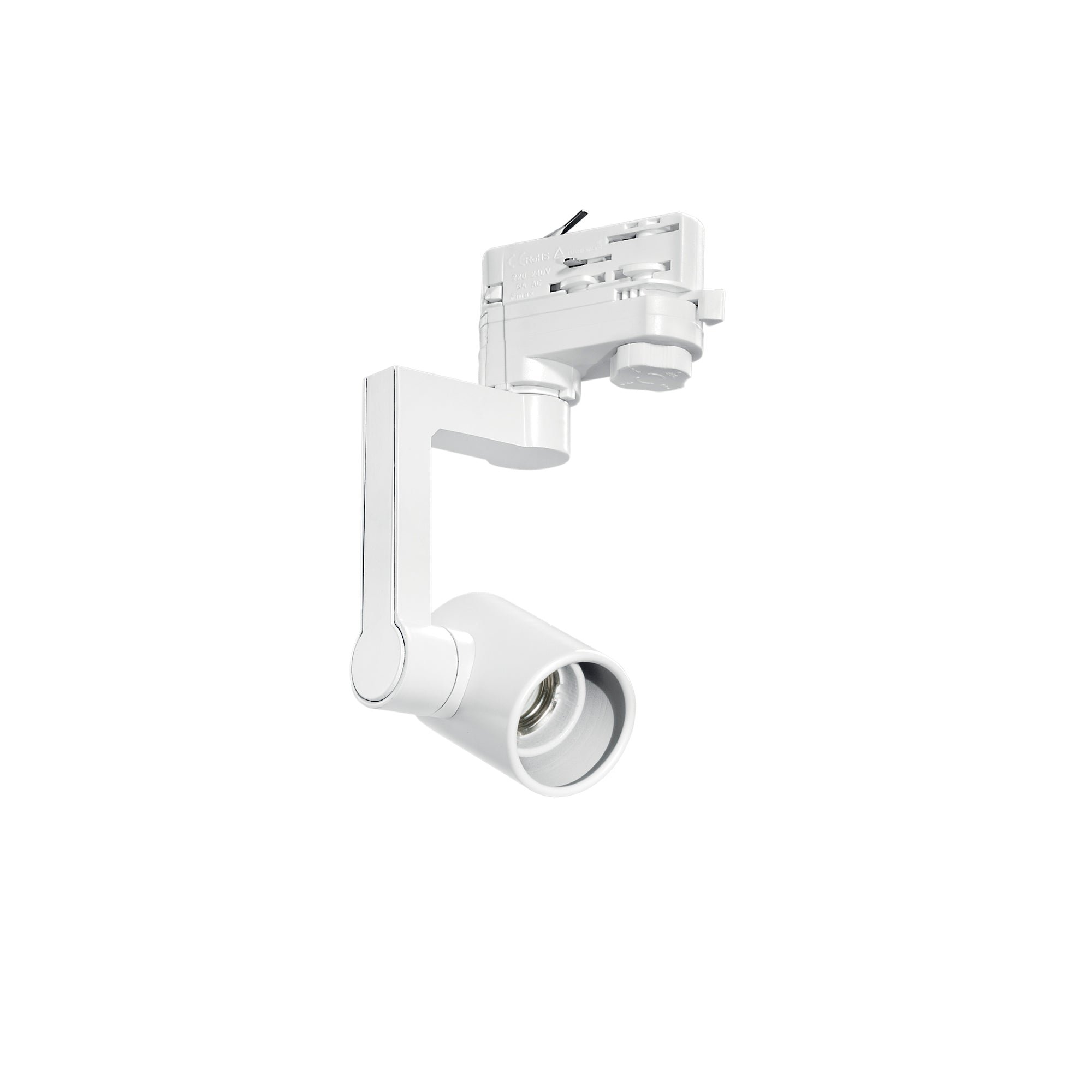 FAN LED-EXPRESS Třífázový lištový reflektor EXPRESS bílý, 1xE27, 14 x 10 cm - FANEUROPE