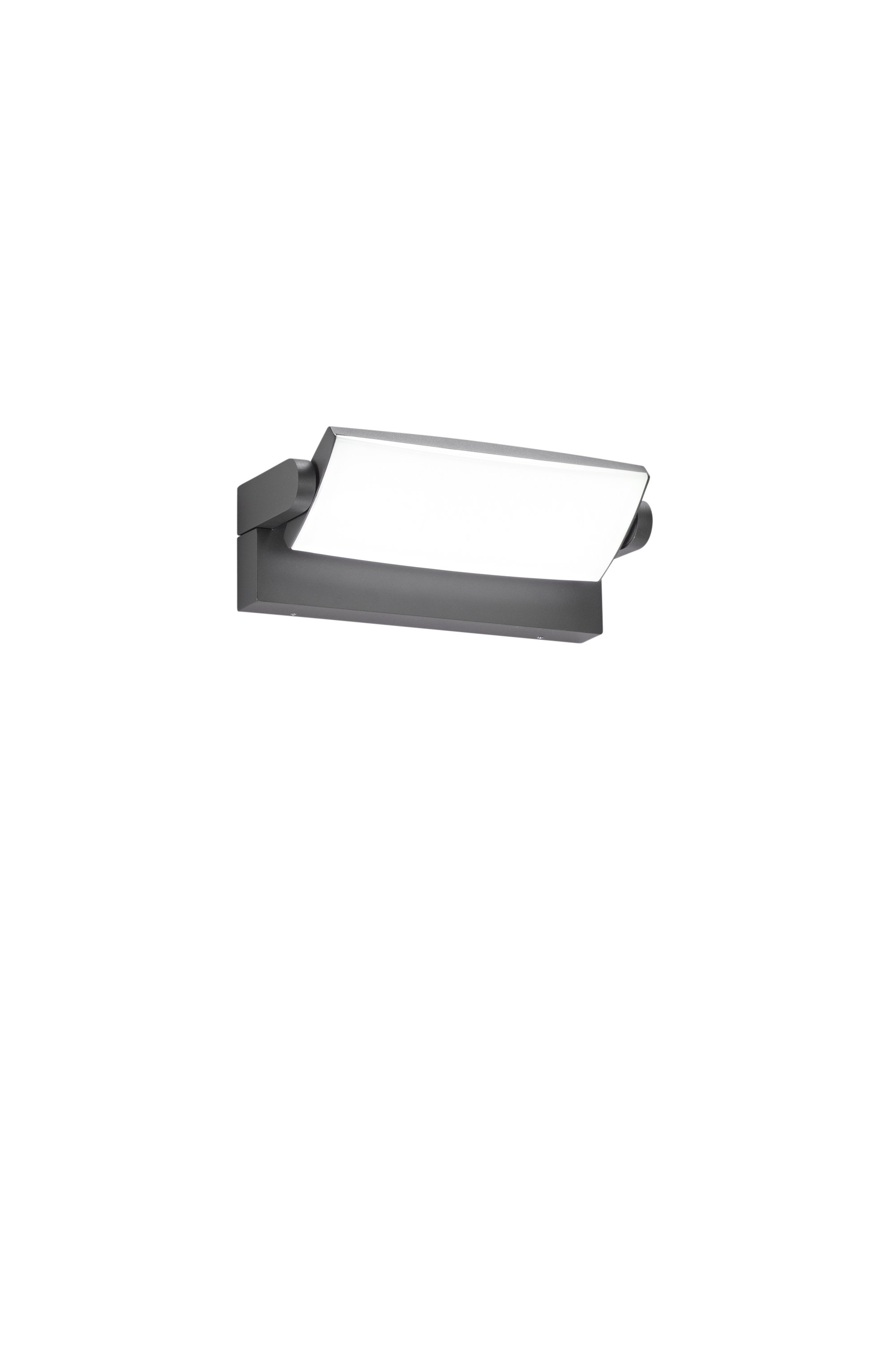 FAN LED-FLOYD-AP-ANT Nástěnné svítidlo Floyd antracitové, hliník, 23 W, 3300 lm, CCT 2700-3000-4000 K, IP65 - FANEUROPE