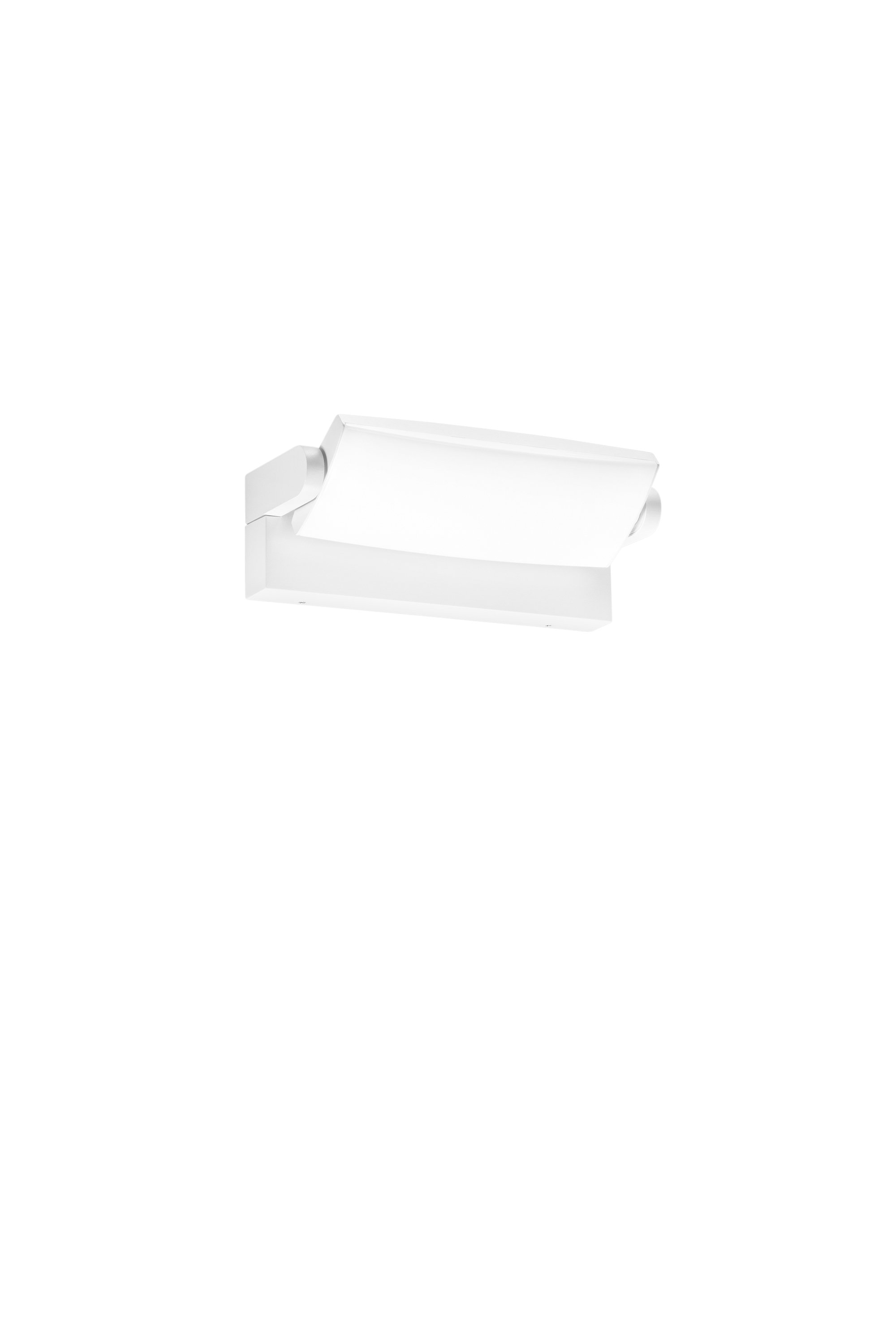 FAN LED-FLOYD-AP-BCO Nástěnné svítidlo Floyd bílé, hliník, 23 W, 3300 lm, CCT 2700-3000-4000 K, IP65 - FANEUROPE