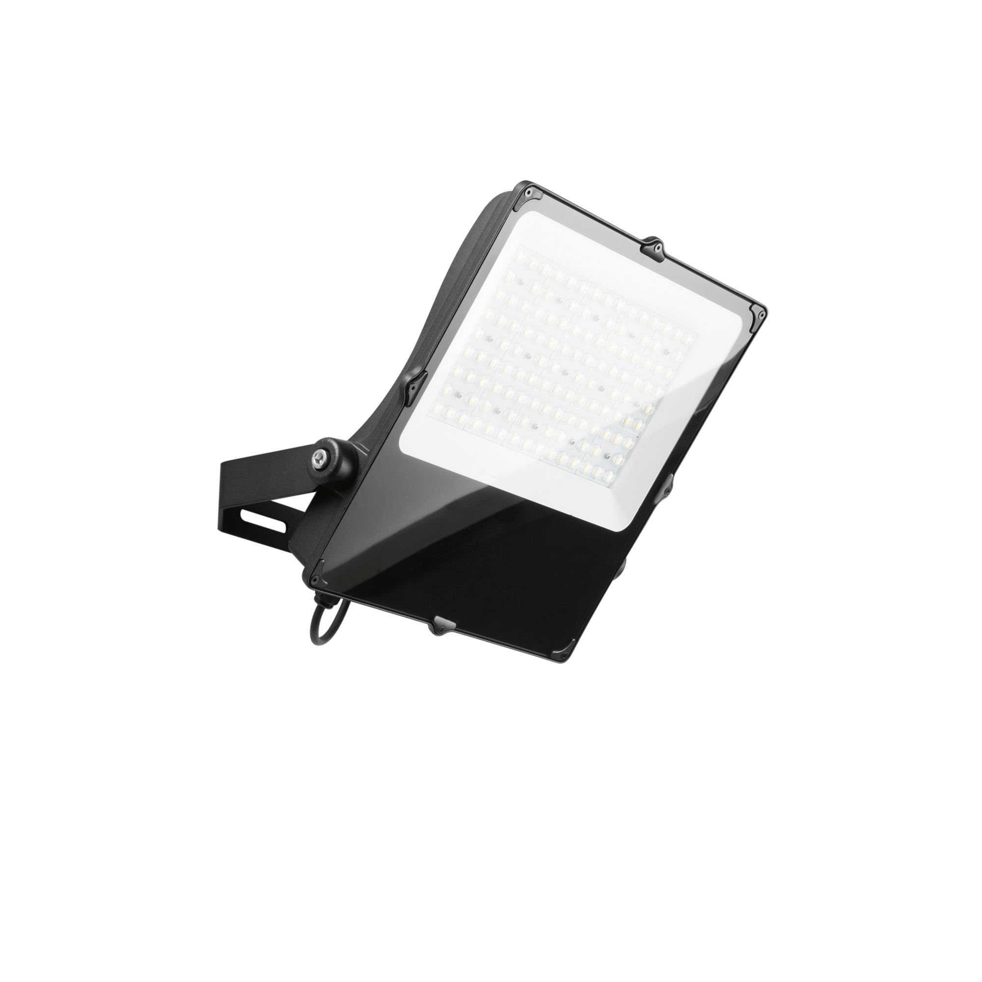 FAN LED-GIOVE-200V-30 Venkovní reflektor GIOVE černá, hliník, 200 W, zelená, IP66, 30°, 44,5 x 39,4 x 5,6 cm - FANEUROPE