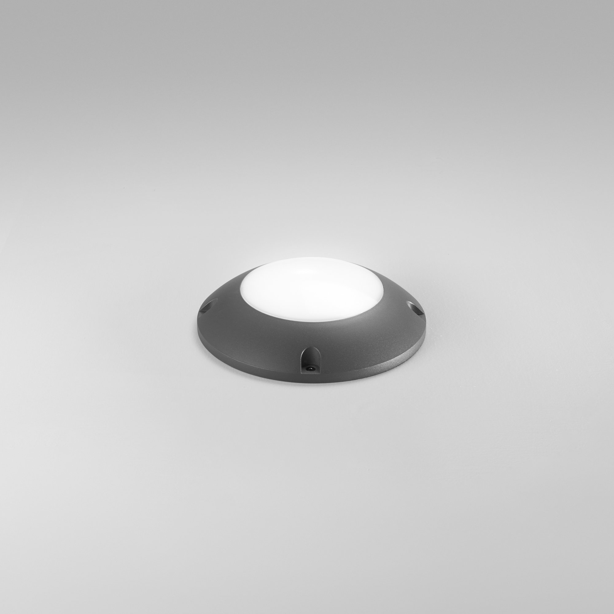 FAN LED-GROUND-UP Venkovní svítidlo pochozí LED GROUND antracit, hliník, 12 W, 1480 lm, CCT, IP65, 21 x 5,4 cm - FANEUROPE