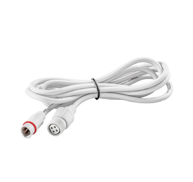 FAN LED-IRIDE-CAVO-2M Kabel IRIDE bílá, 200 cm, 4‑pólový pro FARO IRIDE RGB, IP65 - FANEUROPE