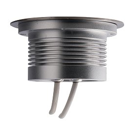 Obrázek pro produkt Pochozí venkovní LED svítidlo IRIDE DC12/24V stříbrná, hliník, 18x1 W, RGB, stmívatelné, IP67, 114,5 x 7,3 cm - FANEUROPE