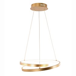 Obrázek pro produkt Závěsné svítidlo LED LIEVE zlatá 30 W 4000 lm CCT 40 x 130 cm - FANEUROPE