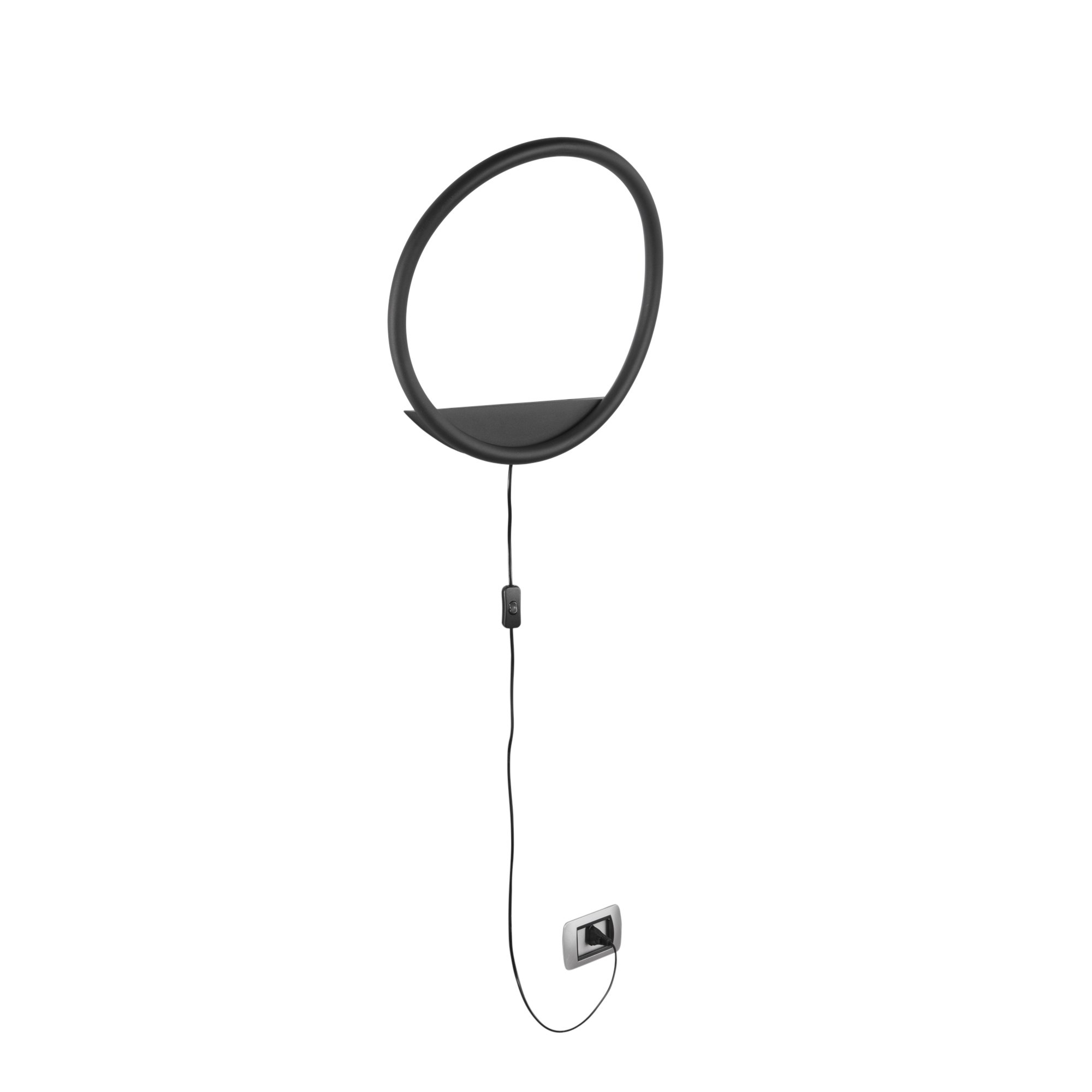 FAN LED-LINGER-AP35-NER Nástěnné svítidlo LED LINGER černá 15 W 1800 lm CCT 35 x 15 cm - FANEUROPE