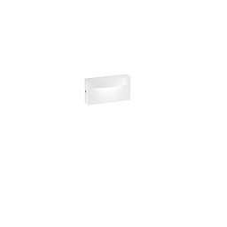 Obrázek pro produkt Nástěnné LED svítidlo Mobula (bílé) 8 W, 1100 lm, 3000 K, IP65, 137 x 40 x 75 mm - FANEUROPE